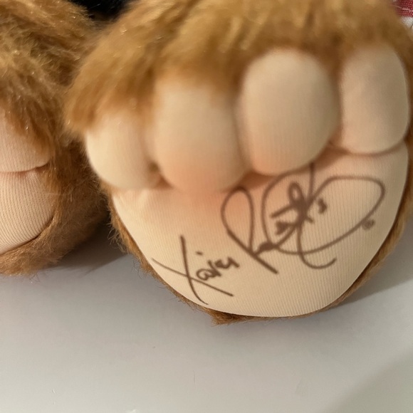 Furskins Brown Teddy Bear Pair BY Cabbage Patch Designer Vintage Bears - Picture 4 of 7